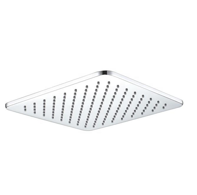 Luxury 10 Inch Square Brass Bathroom Rainfall Shower Head