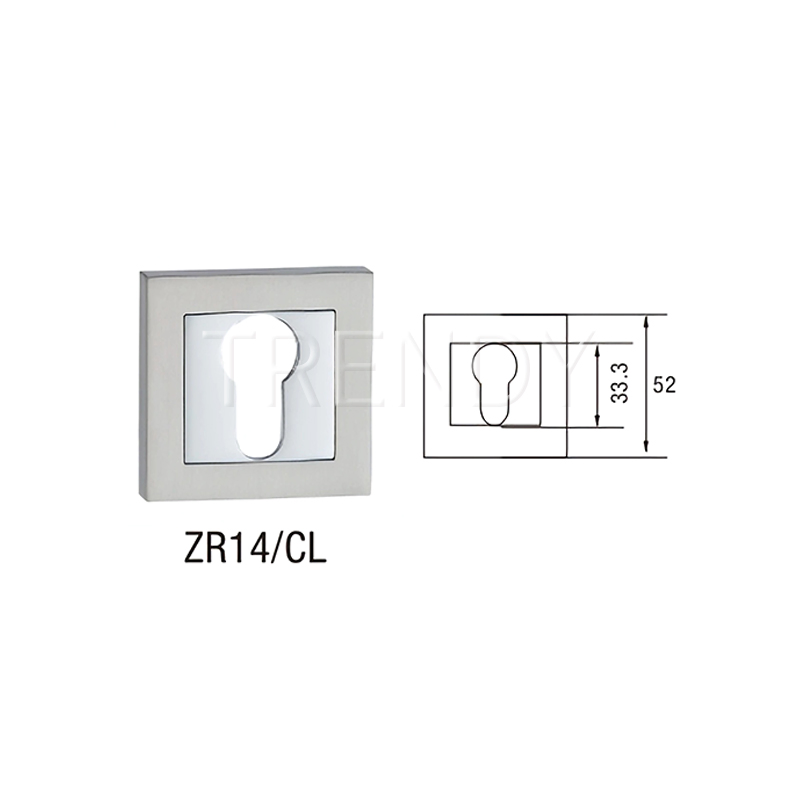 Oil Rubbed Bronze Zinc Alloy Door Lever Door Lock Handle (Z6090-ZR14)