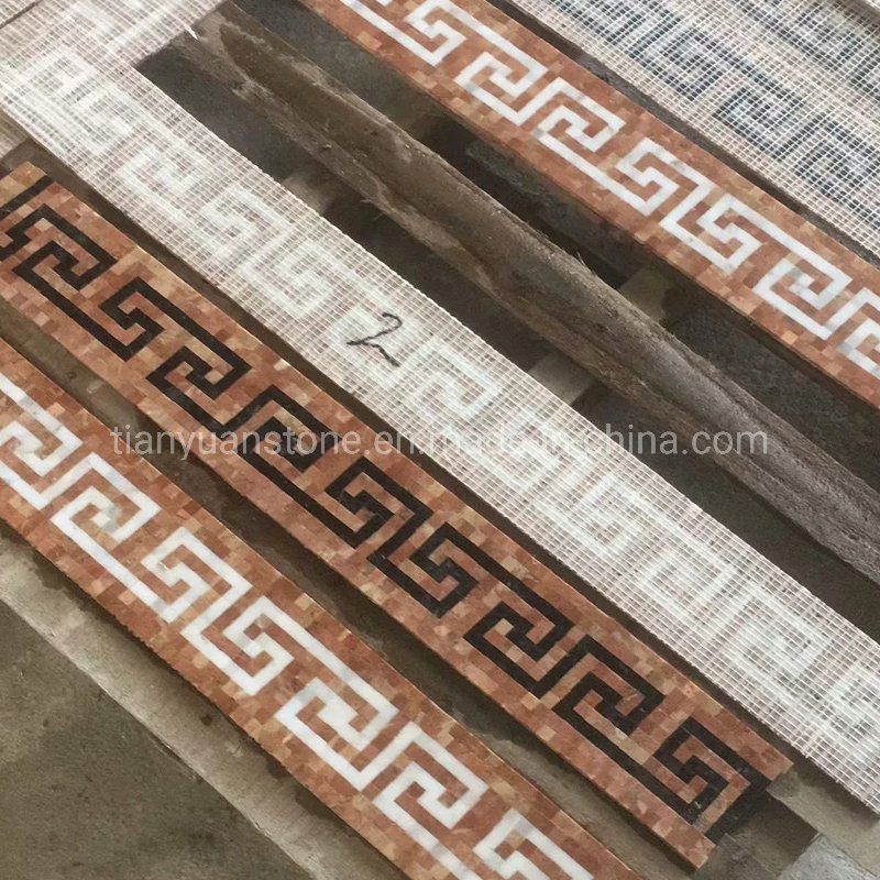 Slate Mosaic Border Kitchen Backsplash Tile