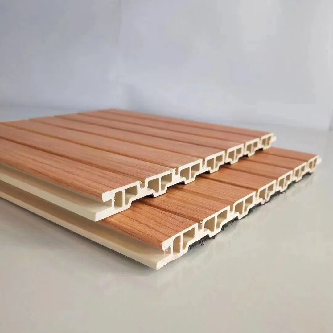 Wood Slat Acoustic Panel Wall Ceiling Soundproofing Interior Decorated Building Material