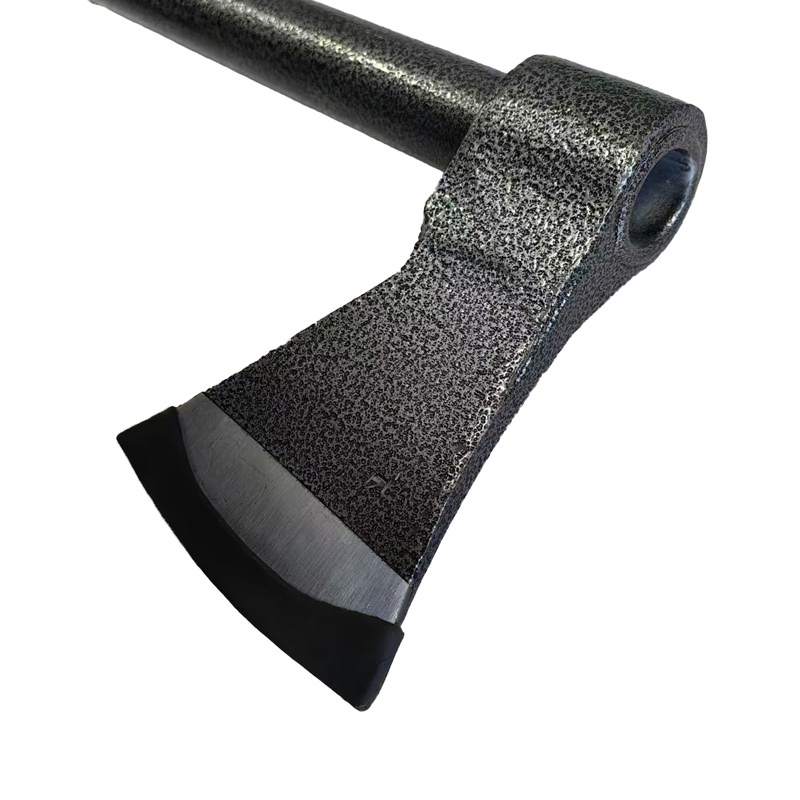 Outdoor Tree Chopping Axe with Long Iron Handle Household Wood Chopping Axe