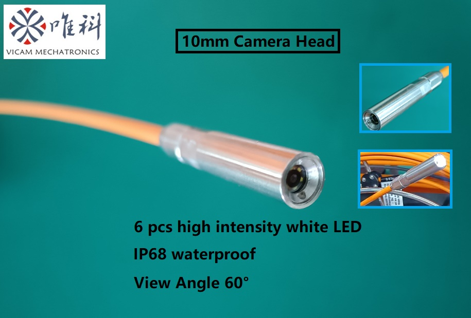 Миниатюрная камера для инспекции труб Super Mini Pipe 10мм