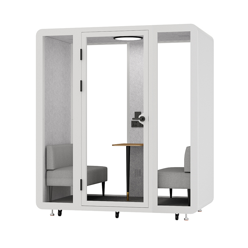 Office Pod Modern Two People K212 Office Sleeping Phone Pod Soundproof Booth Airport