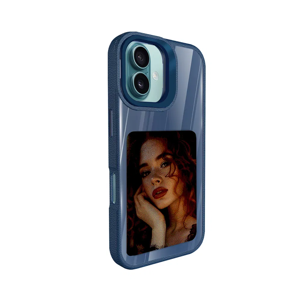 DIY Picture NFC Transfer E-Ink Screen Phone Case for iPhone 16 PRO Max 15 PRO 14 PRO Shockproof Cell Phone Case