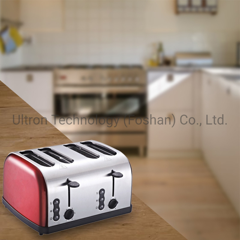 Best 4 Slice Stainless Steel Commercial Toaster with CE