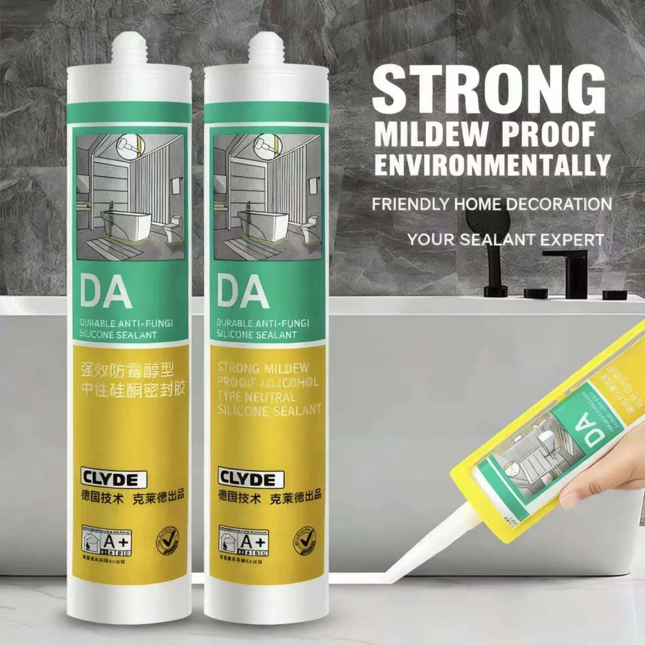 Low Price Silicone Caulking Sealant Window Door All Purpose Construction Sealant Waterproof Neutral Cure Silicone Sealant Clear