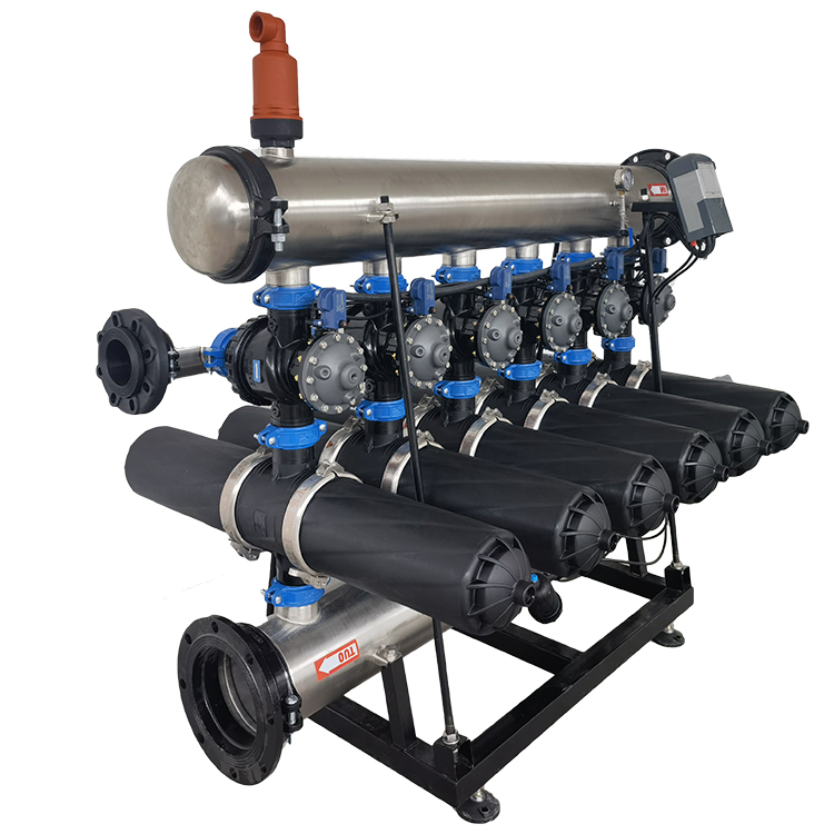 2'' Flange Agriculture Drip Irrigation Automatic Backwash Water Filter for Irrigation System