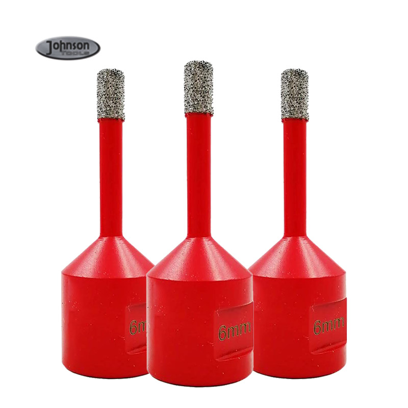 Good Quality 6mm Tile Porcelain Ceramic Vacuum Brazed Diamond Core Drill Bit