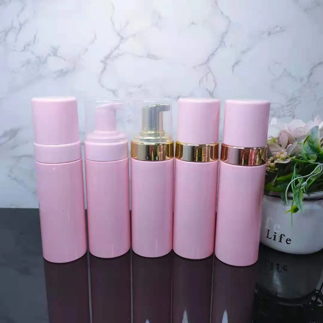 OEM 60ml Lash Cleanser for Oil Free Private Label Eyelash Extension Foam Lash Shampoo Pink Bottle Shampoo Eyelash Shampoo