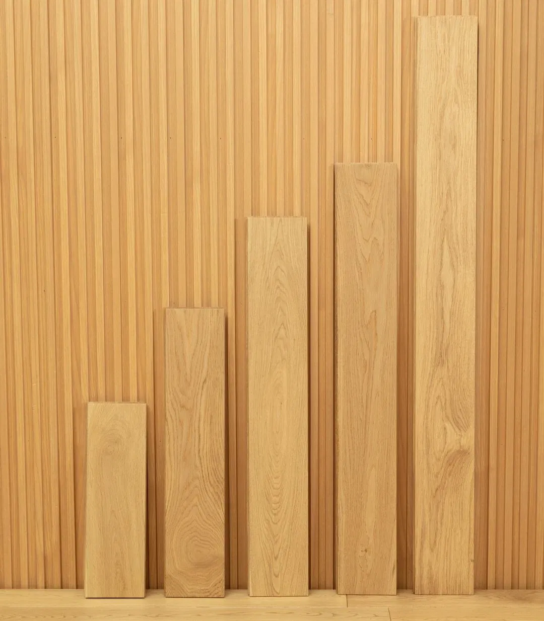 Solid White Oak Wood Flooring Hand Scraped European Oak Planks Indoor Bedroom Home Flooring
