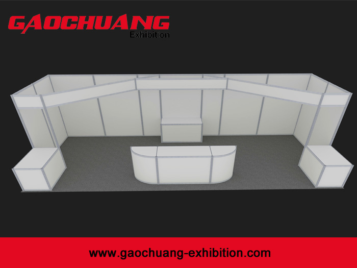 Speical Aluminum 8mm Groove Exhibition Booth Stand