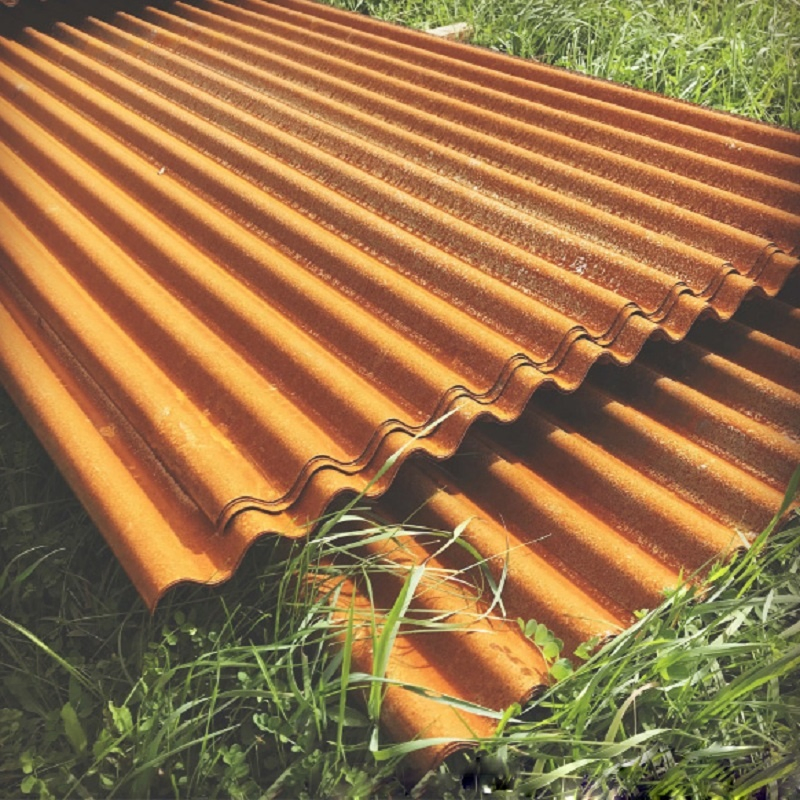 Corten Corrugated Metal Roof Weathering Steel Siding Panels