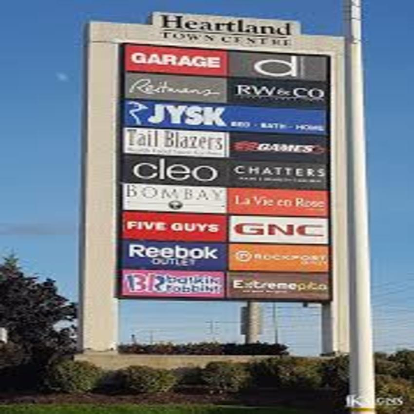 Multi-Brand Large Hospital Sign Signage Billboard for Showing Business