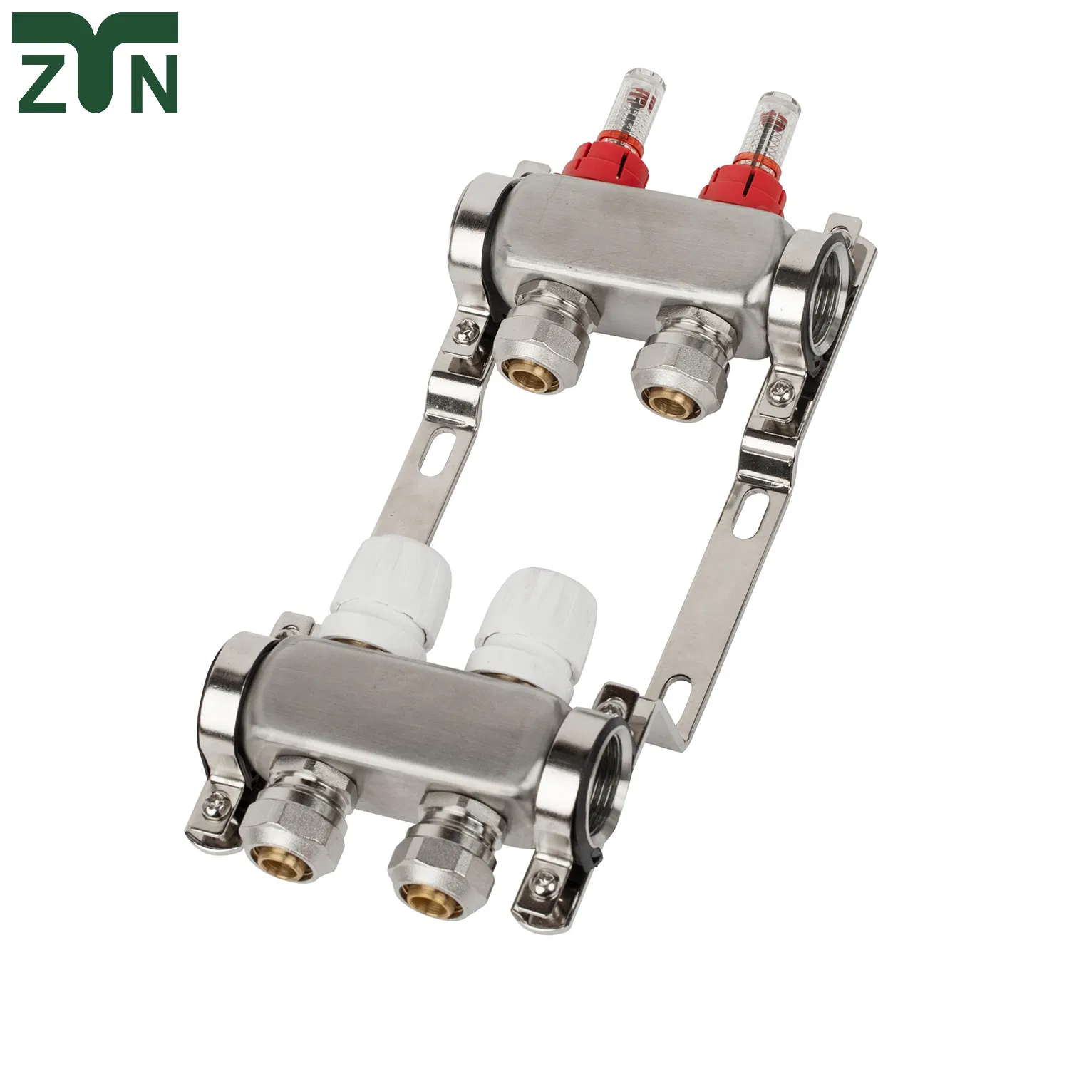 Plated Nickel Plated Chrome Floor Heating Systems & Parts Manifold