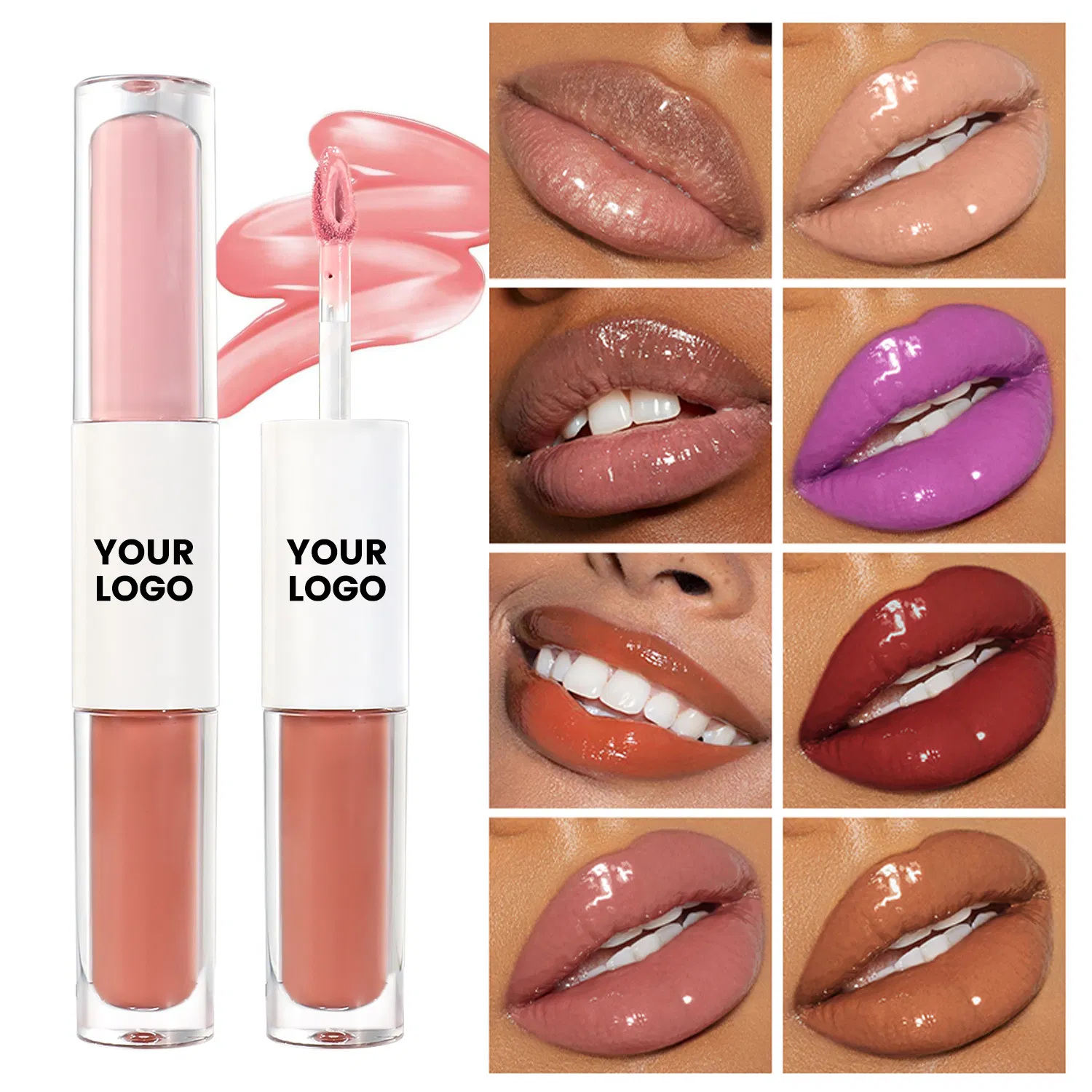 Makeup Factory Custom Color Private Label Clear Lip Gloss Cosmetics Lipgloss