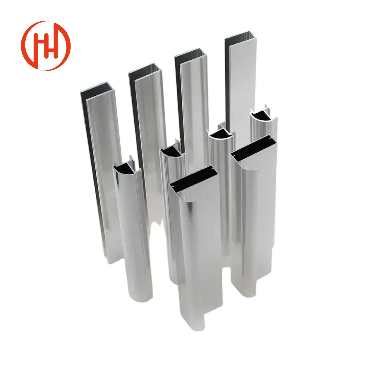 Tempered Glass Shower Door with Aluminum Stainless Steel Accessories