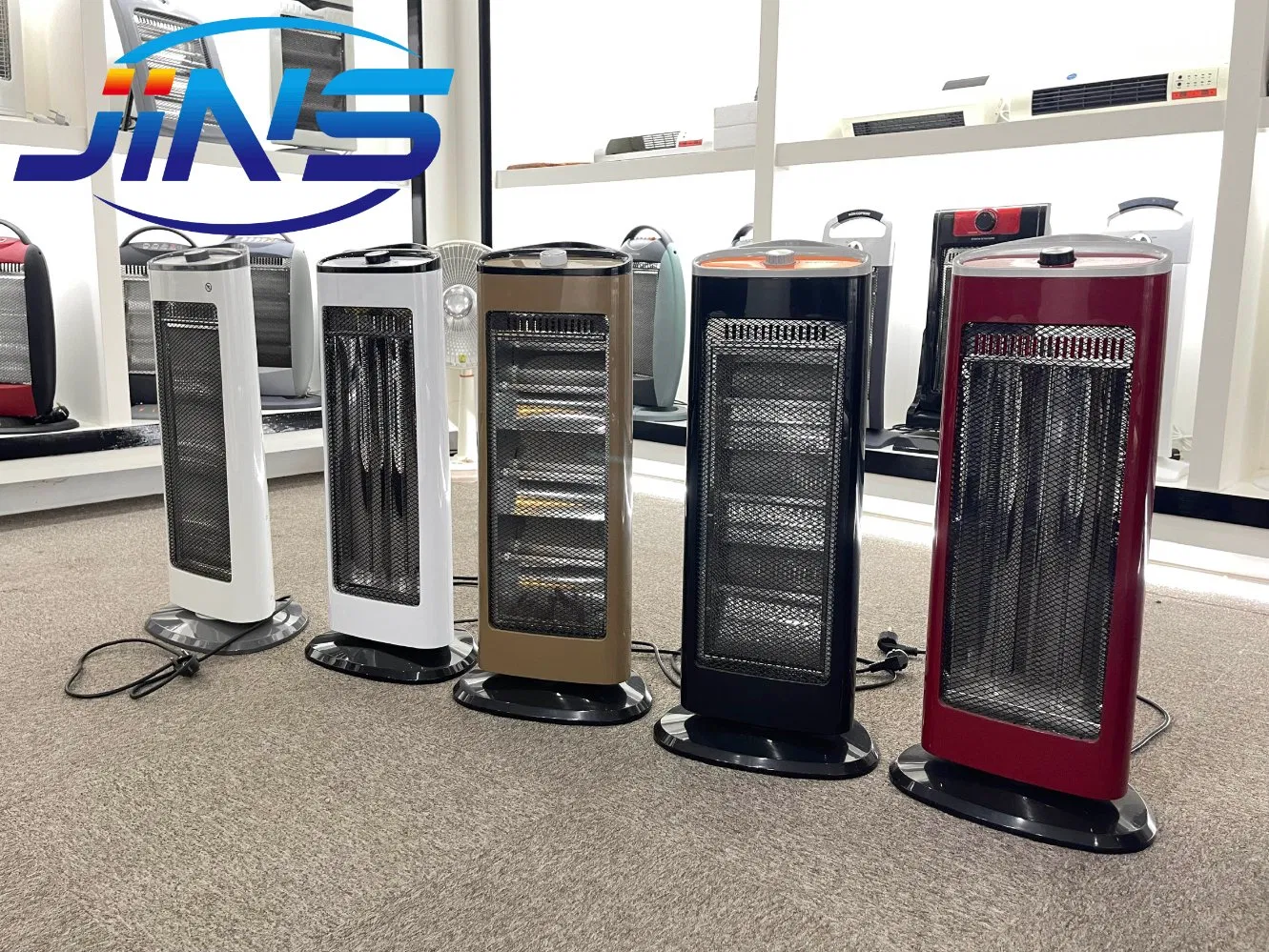 Quartz Tube Heaters 400W/800W Portable Electric Infrared Radiant Heating Heaters