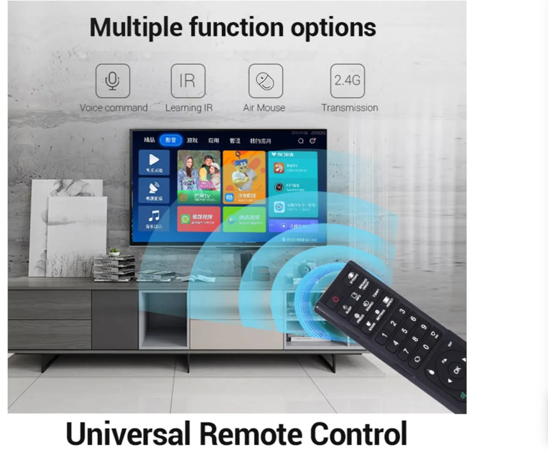 Универсальный пульт ДУ для Smart TV 4K/8K