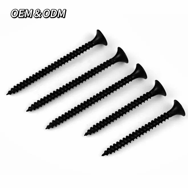 Factory Price Metal Drywall Black Phosphating Drywall Screws to Wood