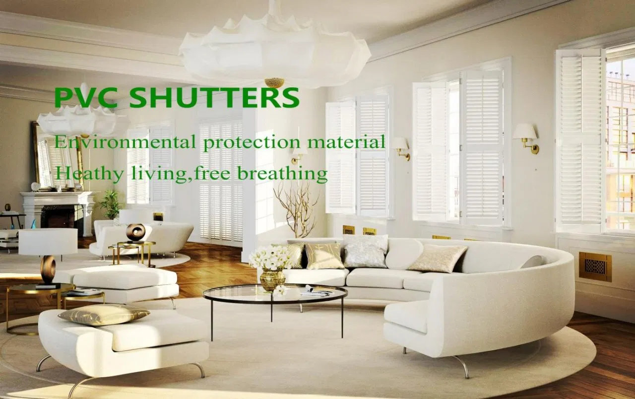 PVC Window Vertical Blinds Shutter