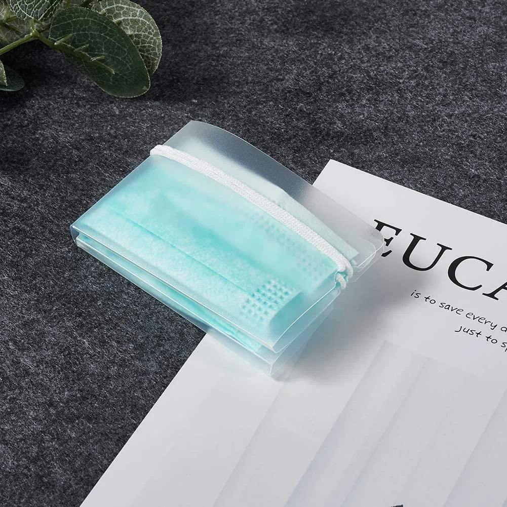 Portable Face Mask Storage Clip Keeper Foldable Storage Folder