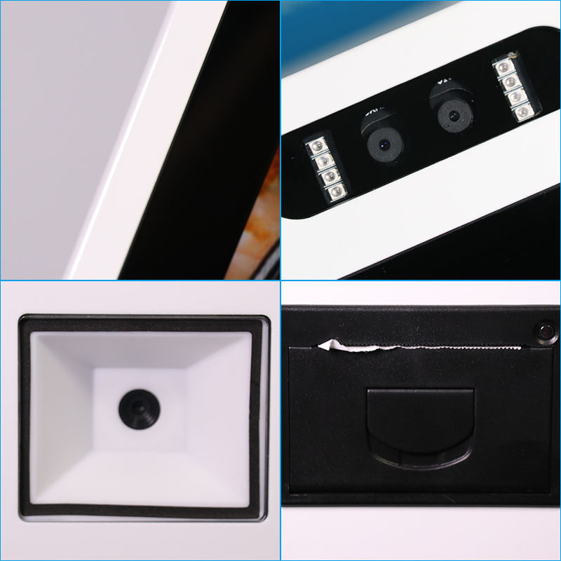 15.6" LED Screen Self-Service Touchscreen All in One PC Payment Kiosk