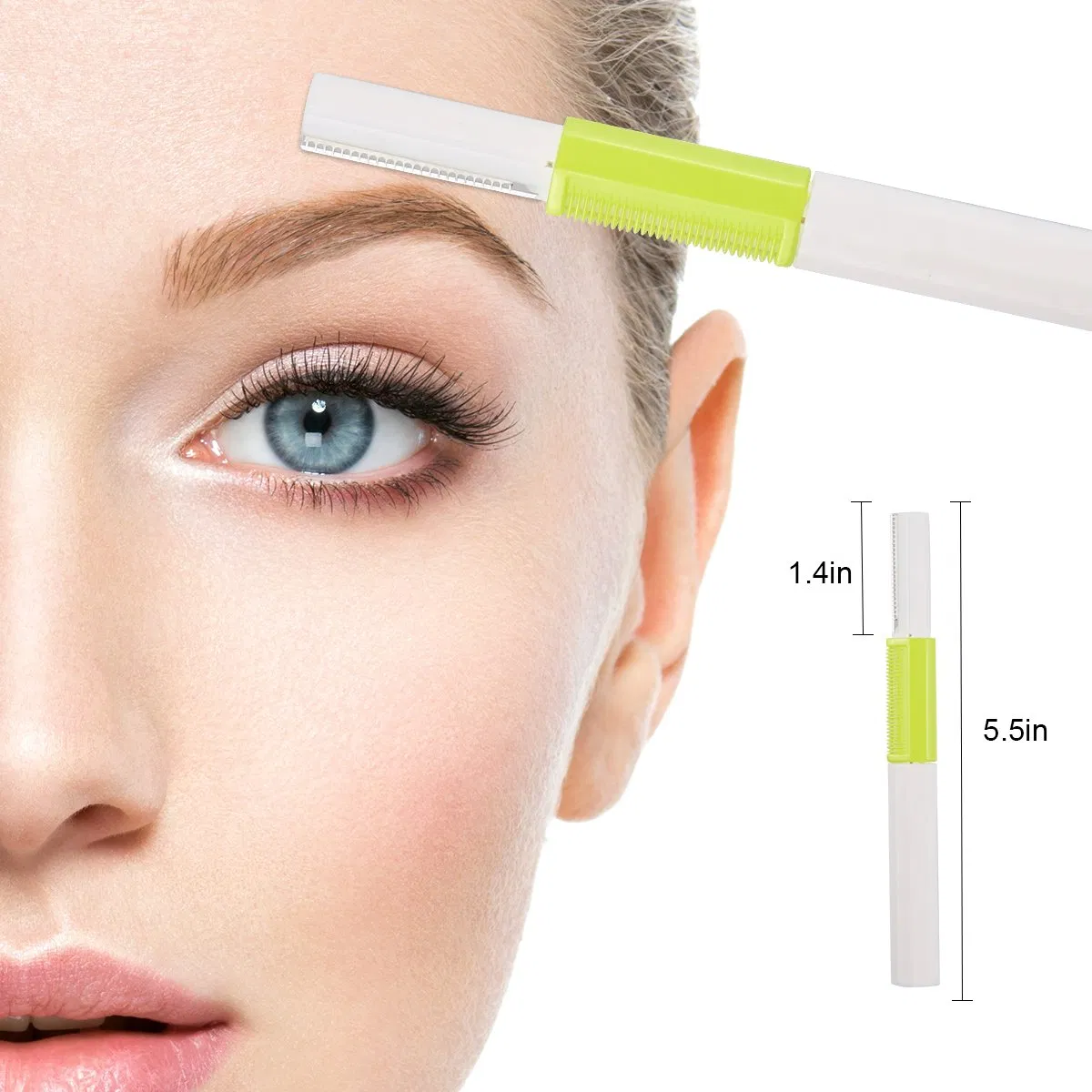 Women's Precision Facial Hair Remover and Eyebrow Shaver