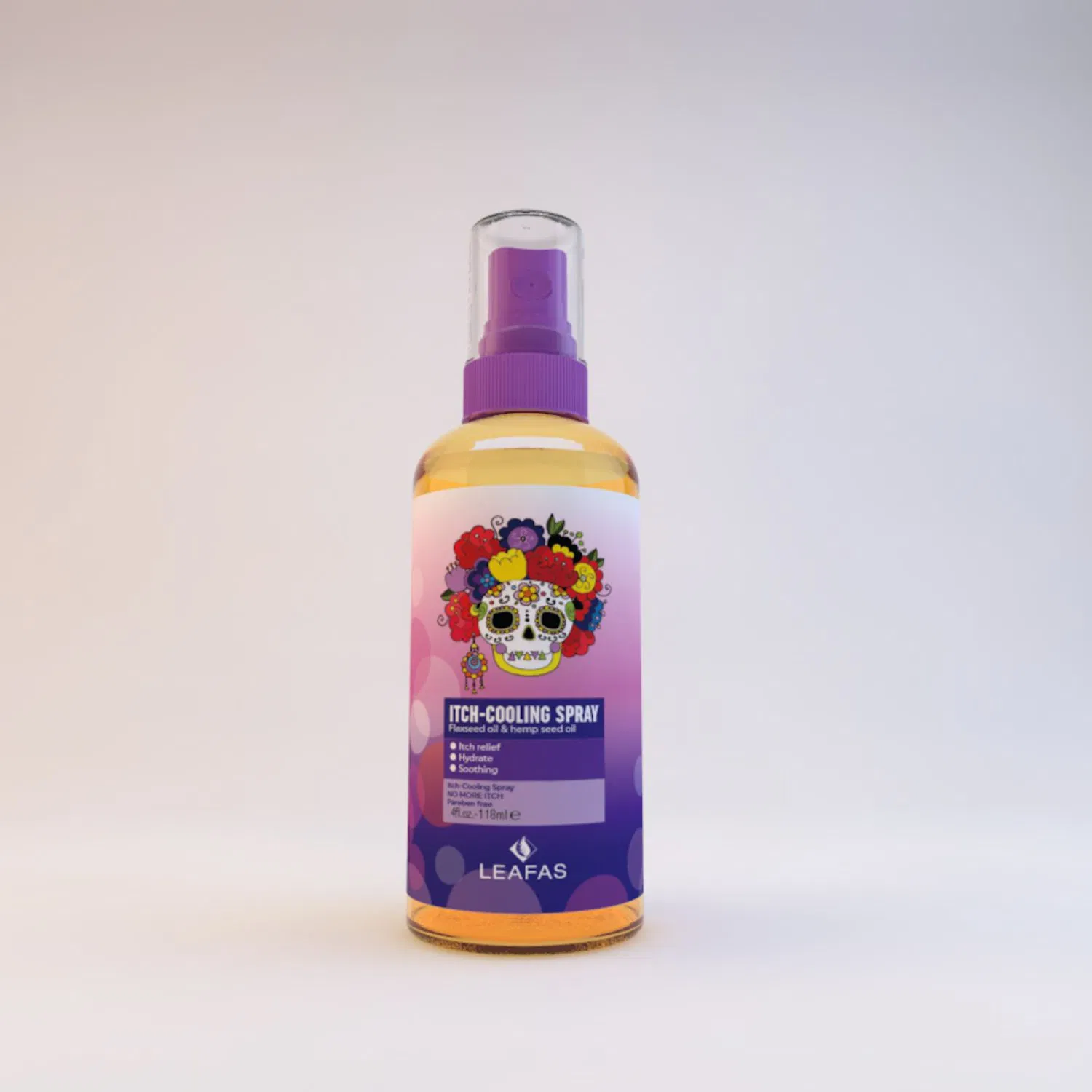 Hot Sale Guangzhou Factory 120ml Itch-Cooling Scalp Spray