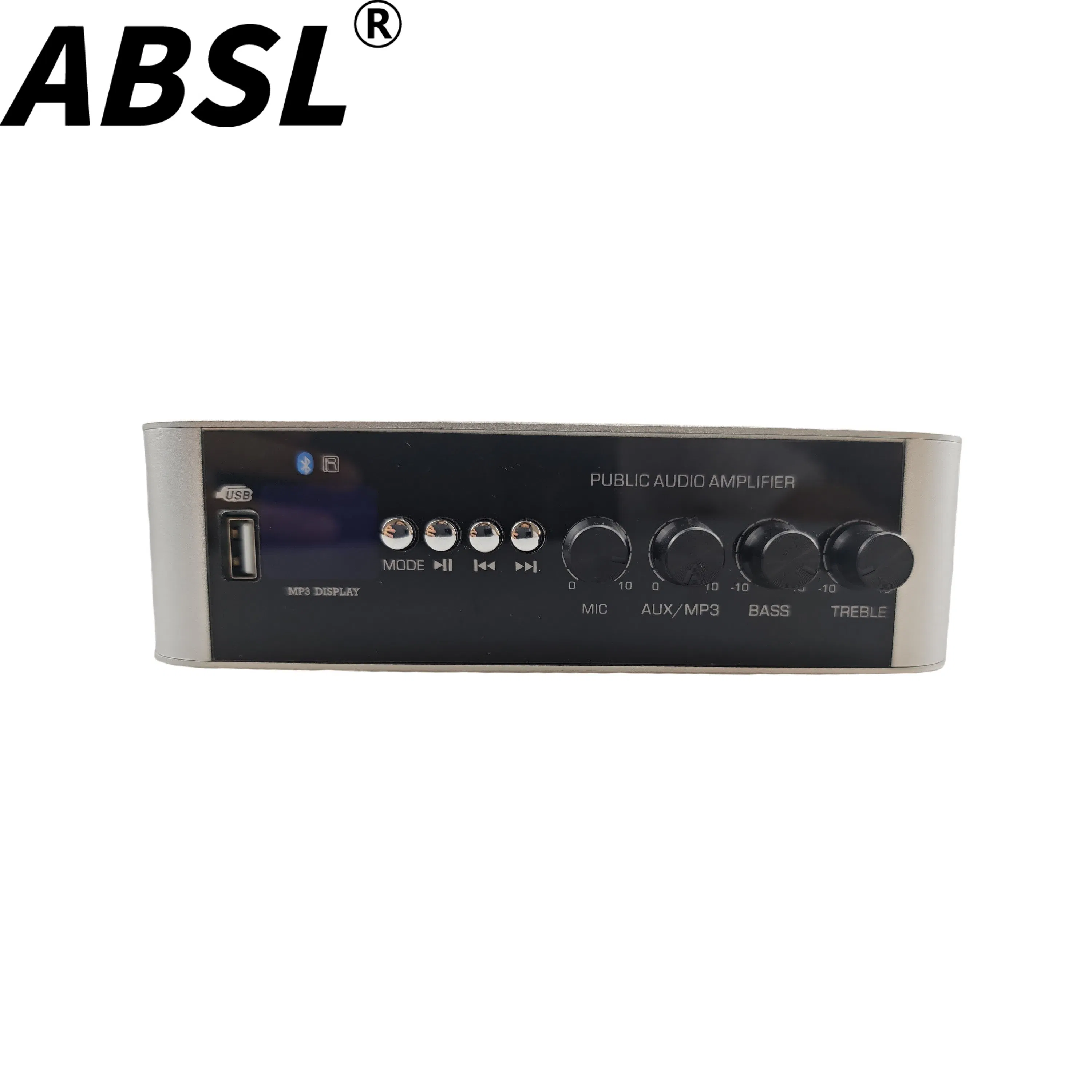 Мини усилитель звука 80W Class-D, алюминиевый корпус
