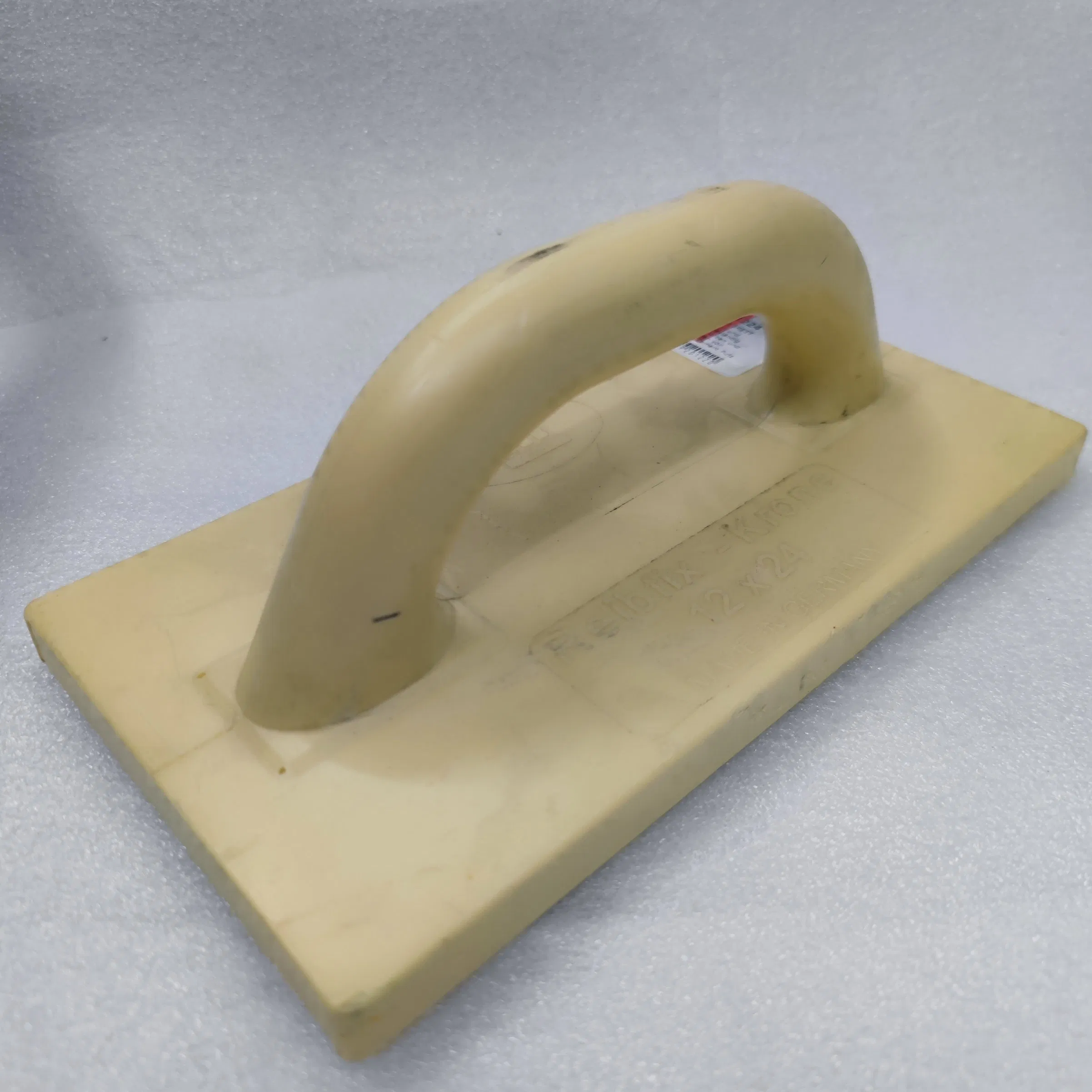 Yellow Polyurethane Sponge Foam Construction Tools Finish Drywall Plastering Rubber Floats Trowel