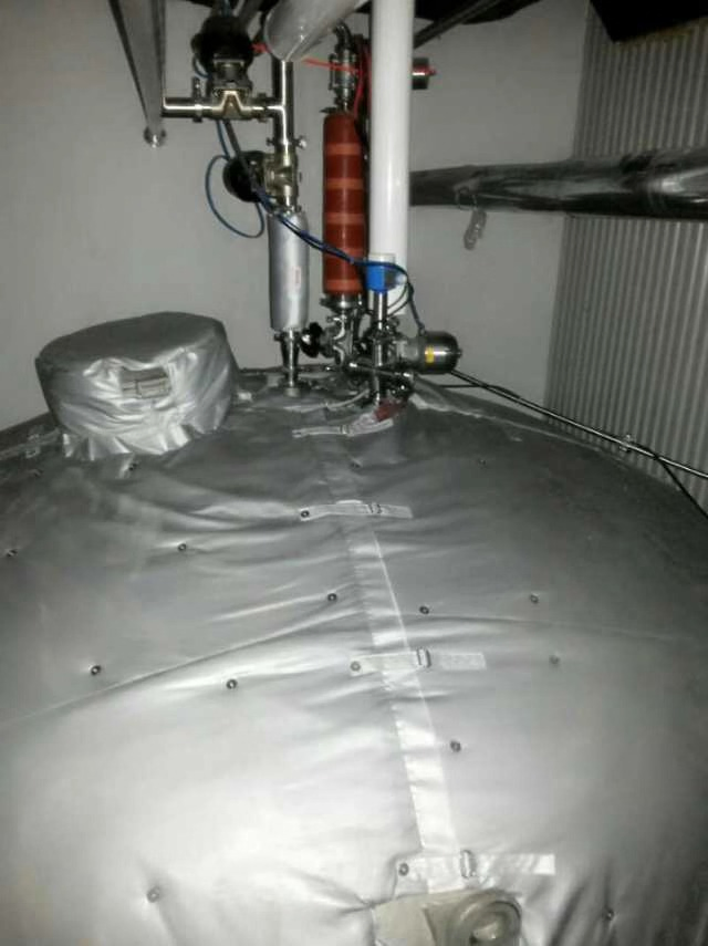 Dechable Aerogel Material Standing Filter Insulation Jacket