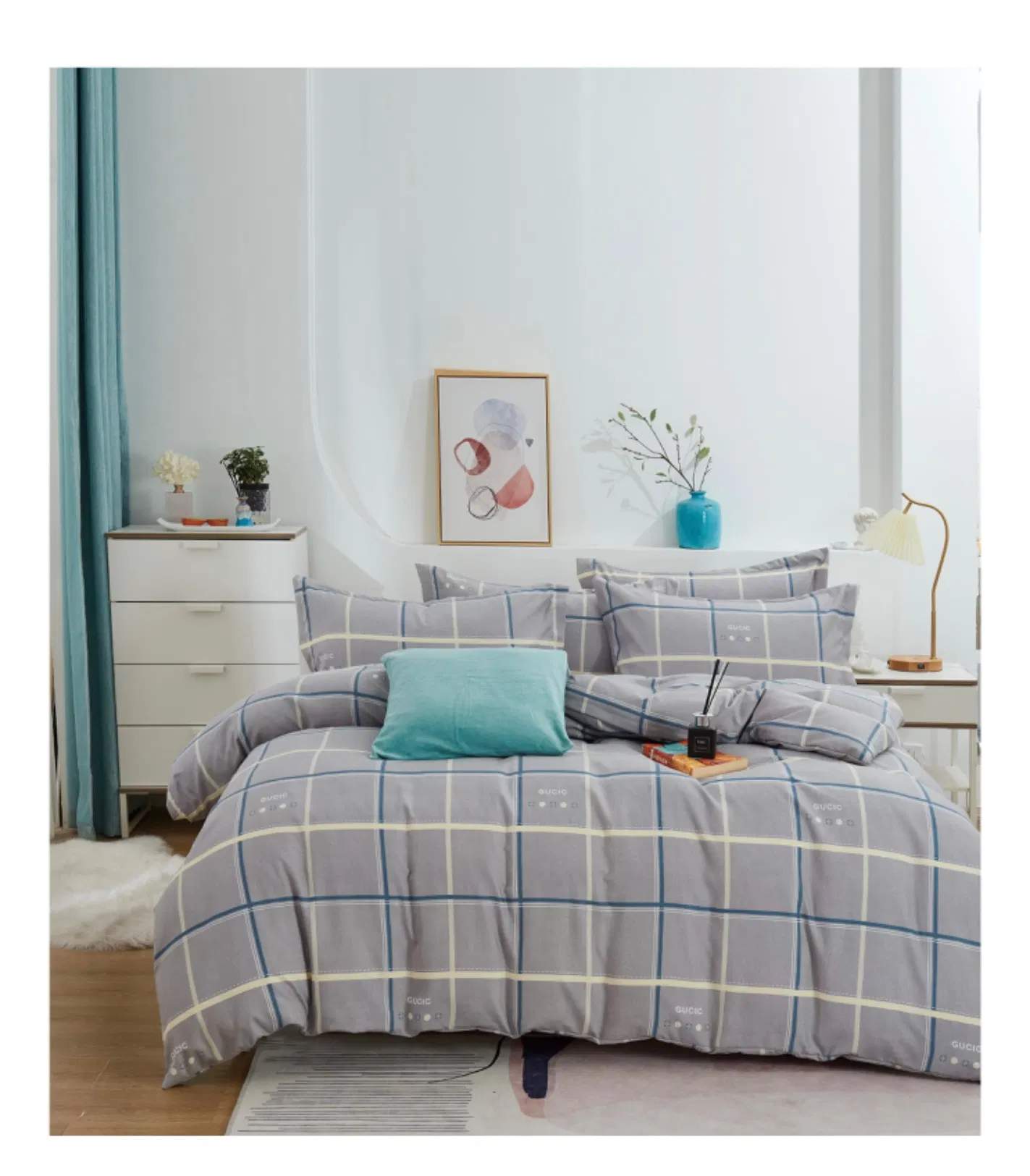 Luxurious Soft Polyester Bedspread Set for Modern Homes