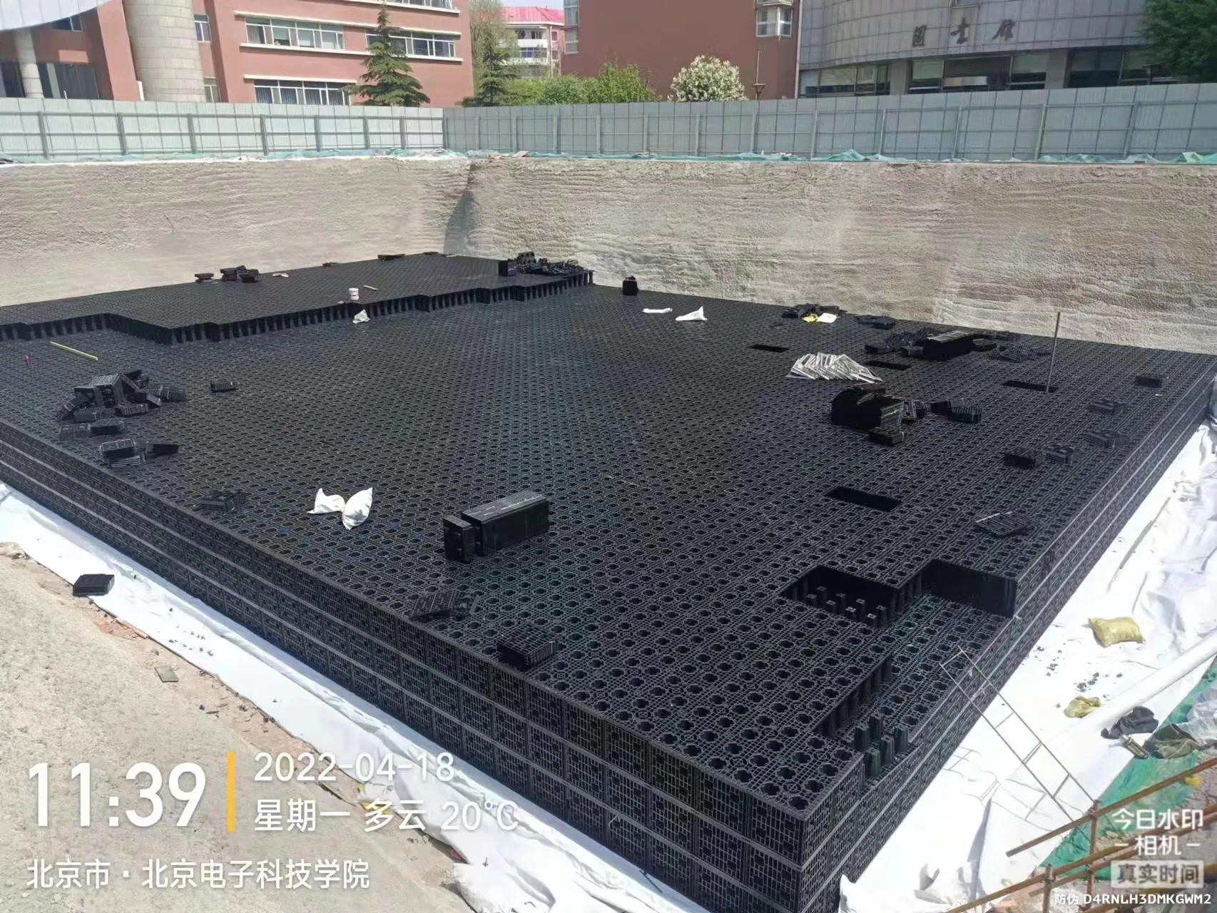 Underground Rainwater Storage Tank Attenuation Soakaway Stormwater Harvesting Modular Geocellular Tank Module