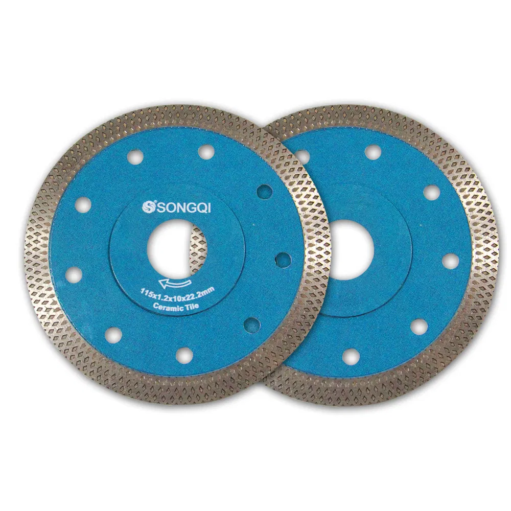 Songqi Diamond Saw Blade Cut off Wheel for Ceramic Tile Granite 4.5inch