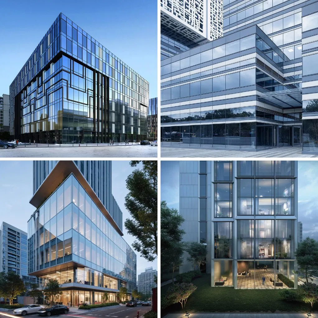 Sealing Performance High Rust-Resistance Reliable Diversified Aluminum Curtain Wall