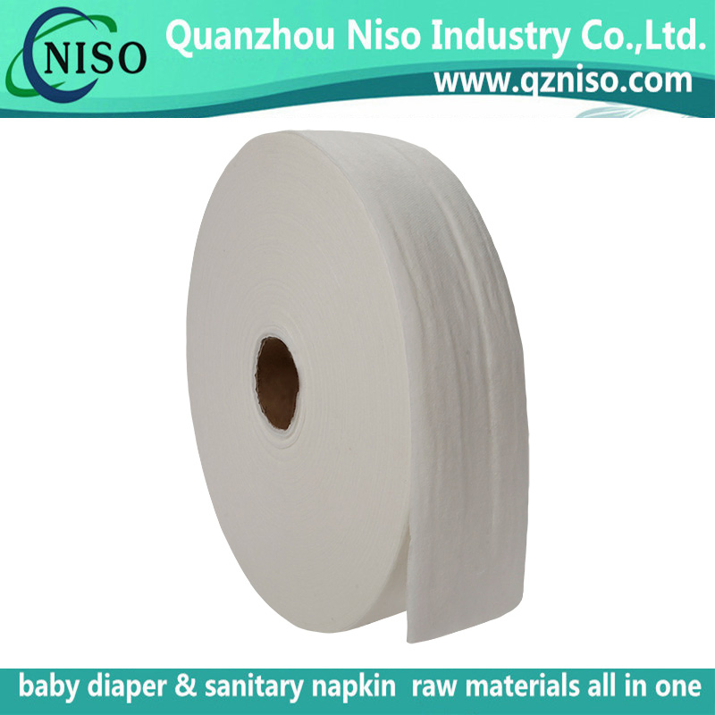 Airlaid Absorbent Paper for Baby Diaper Raw Materials Sap Paper