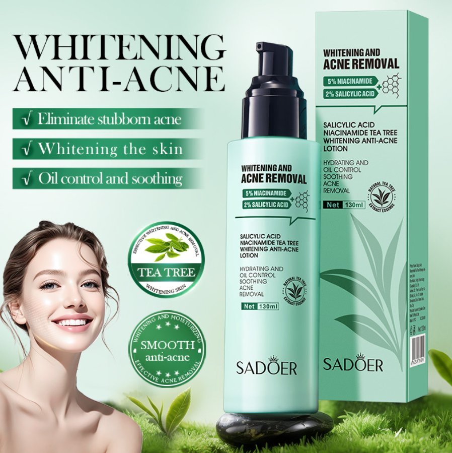 Salicylic Acid Whitening Acne Removal Mud Tea Tree Cleansing Mud Mask Niacinamide Tea Tree Facial Mask Cream Acne Removing Serum Skincare Set