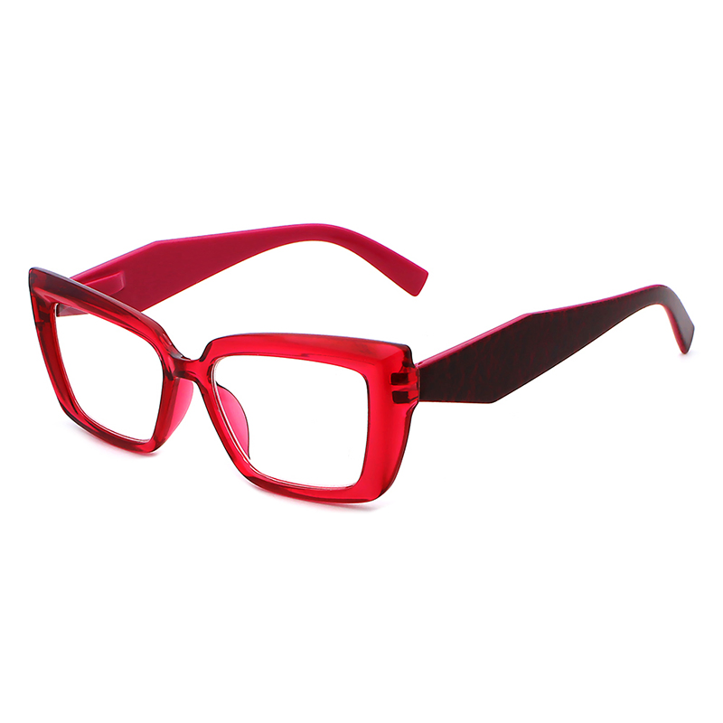 Hot Sale Plastic Classic Blue Blocking CE New Fashion Design Butterfly Reading Glasses