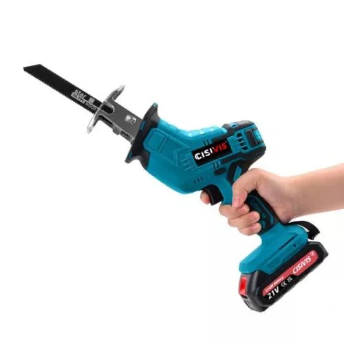 High-Powered Cordless Reciprocating Saw for Efficient Wood Cutting
