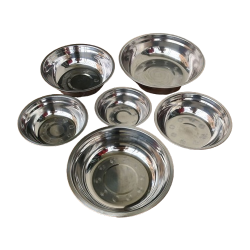 Functional Stainless Steel Bowls and Basins with Electroplating Options