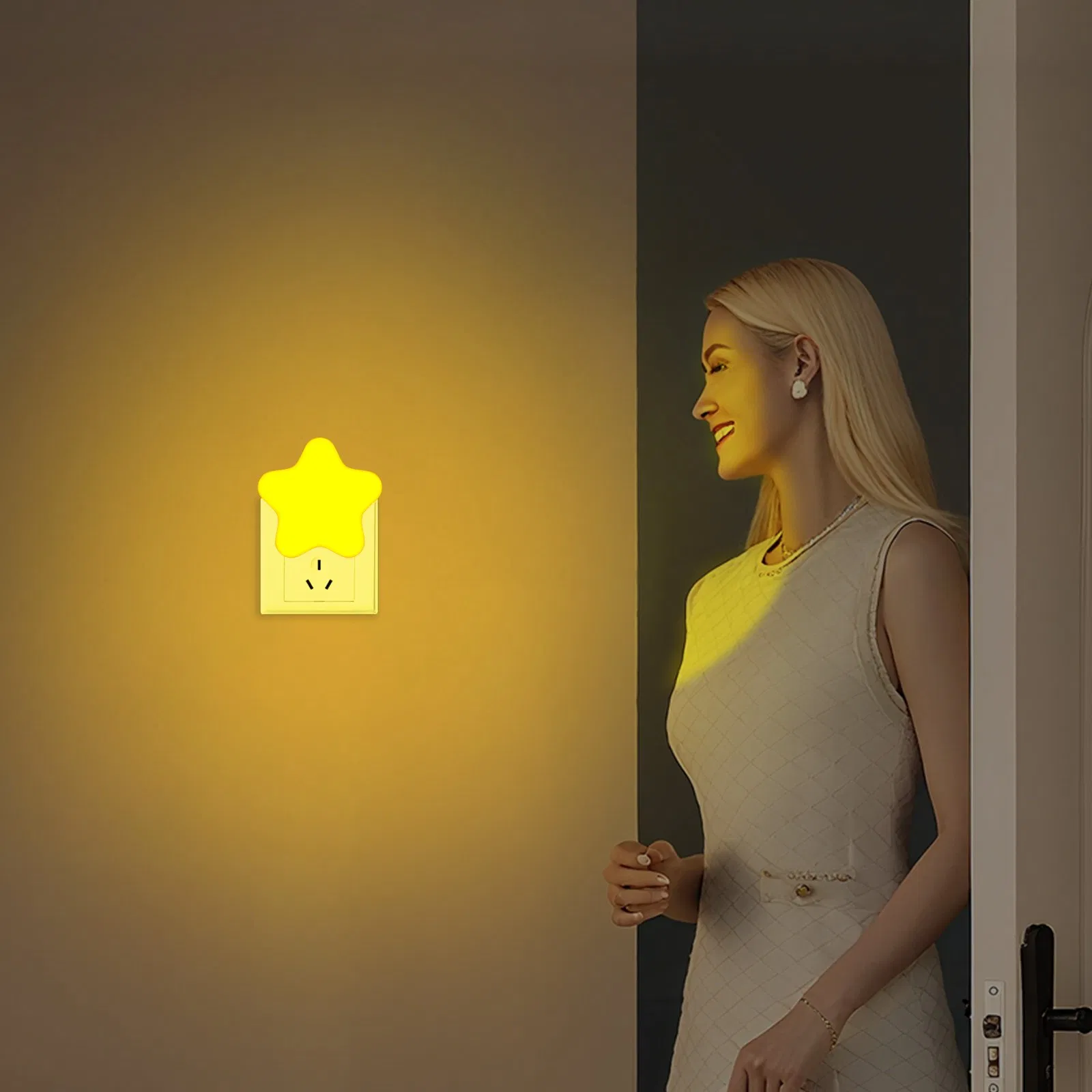 Ночник 211 Little Star, мягкий свет для сна и релакса