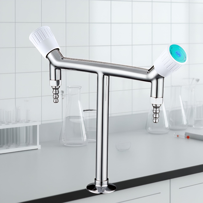 Лабораторный кран водопадный, нержавеющая сталь