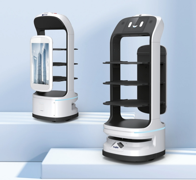 High Quality Deepblue Indoor Delivery Robot Smart Delivery Robot for Cafeteria Delivery