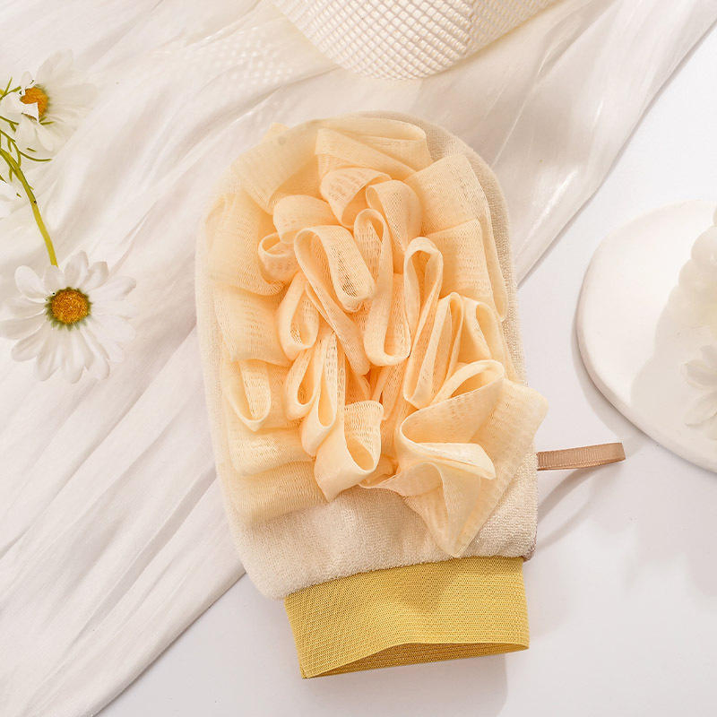 Cleaning Scrub Mitt Rub Dead Skin Removal Exfoliating Gloves