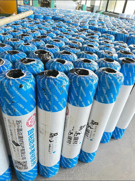 Chinese Manufacturers Cross Laminated Peel and Stick Bitumen Waterproof Membrane for USA