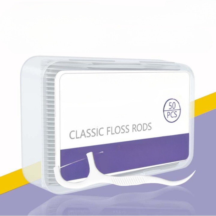 Disposable Independent Packaging Box High Elasticity Oral Cleaning Dental Floss