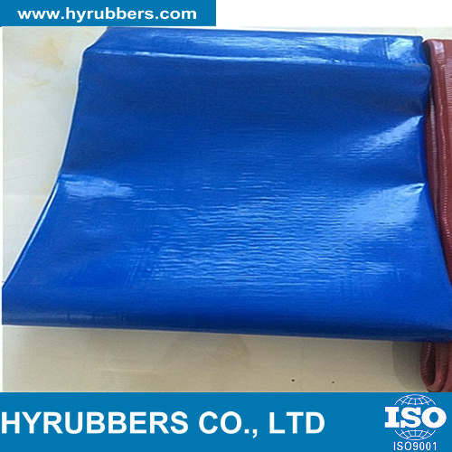 Blue, Orange PVC Layflat Hose, Hose for Irrigation