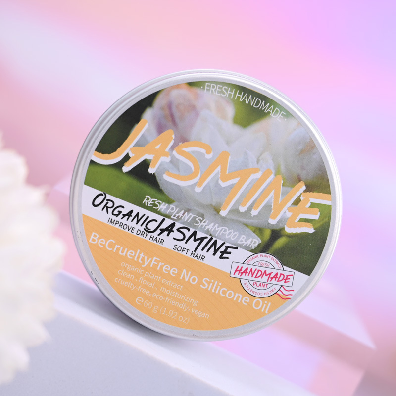 Beauty Cosmetics Skin Care Oil Control Scurf Removal Jasmine Shampoo Bar