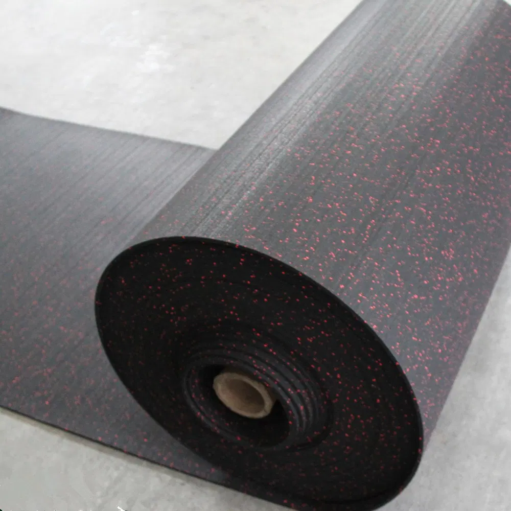 Noise Reduction Rubber Mat Gym Flooring Rubber Mat Rolls