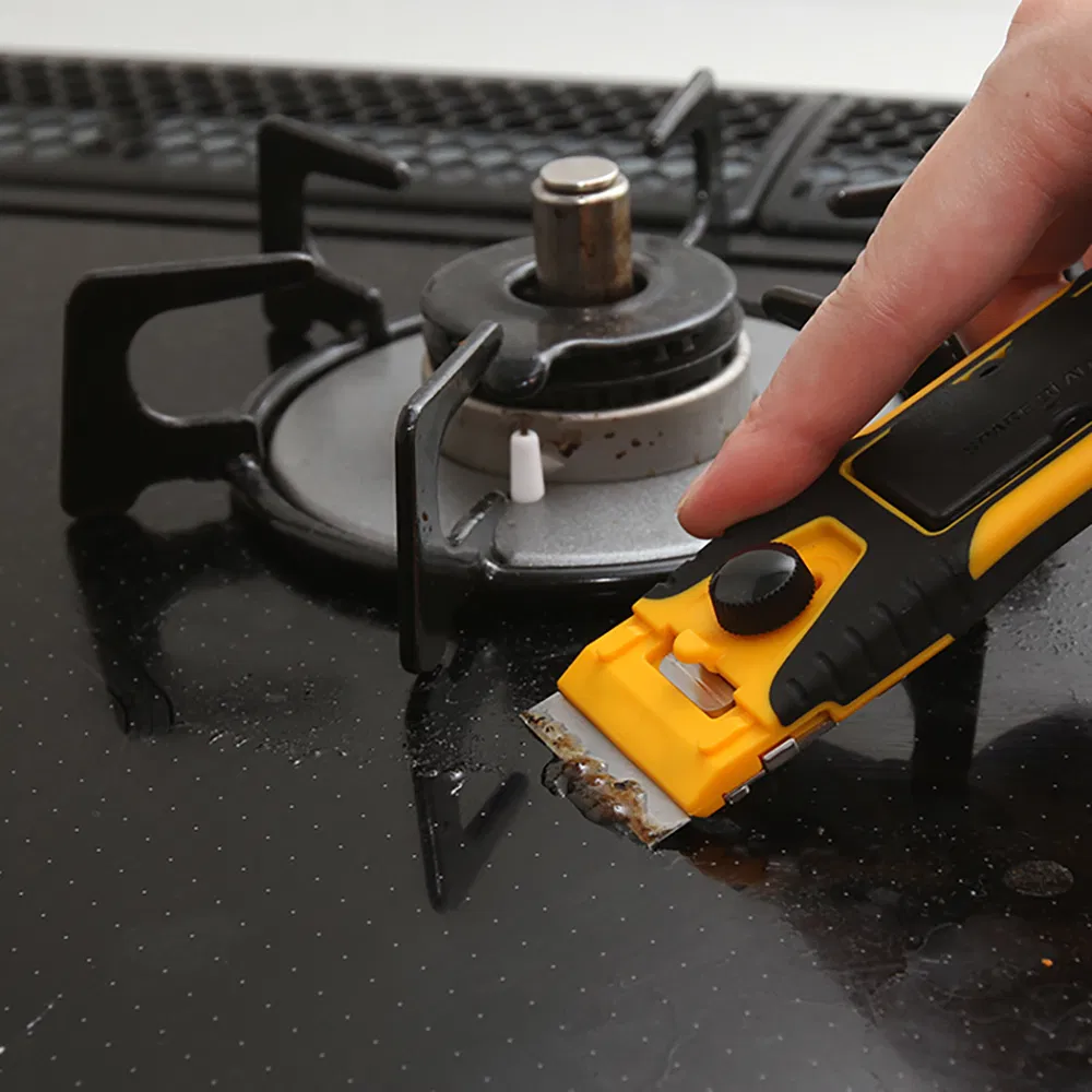 Plastic Cleaning Scraper Razor Scraper with 40X19mm Metal Blades